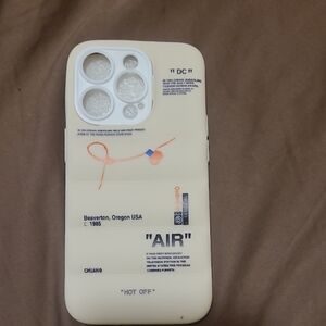 AC/DC Funny Cream iPhone 14 Pro Case